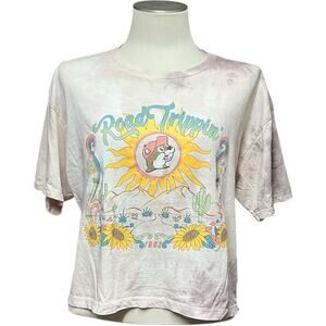 Buc-ee's Road Trippin' 1982 Tie Dye Desert Cropped T-Shirt 2XL